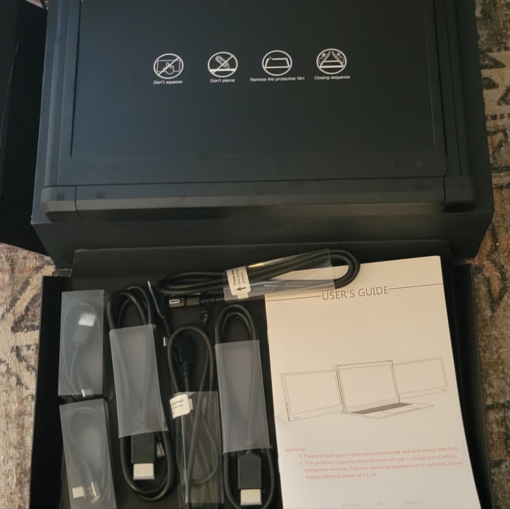 Black Laptop Docking Station